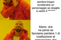quando klenir vuole buffare